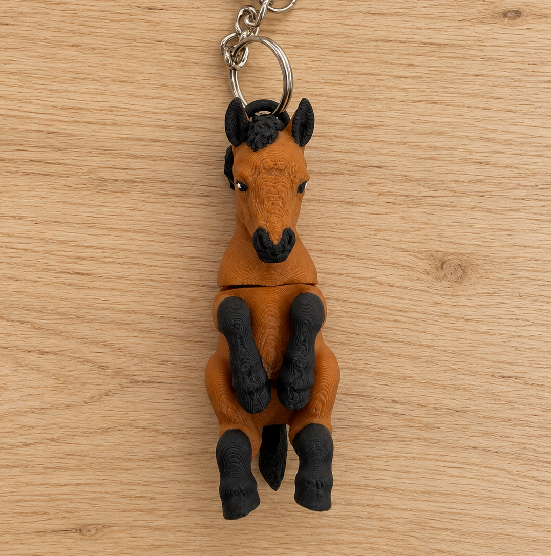 Horse Keyring Bag Charm