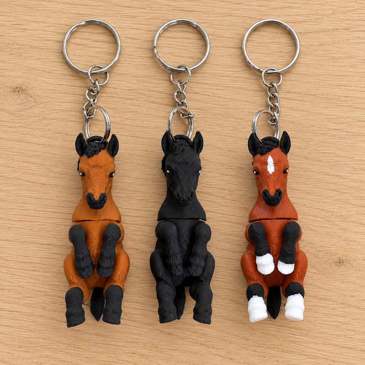 Horse Keyring Bag Charm