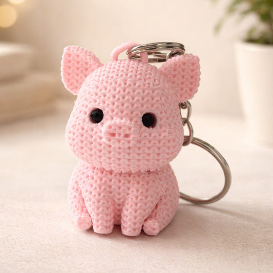 Pig Keyring / Bag Charm