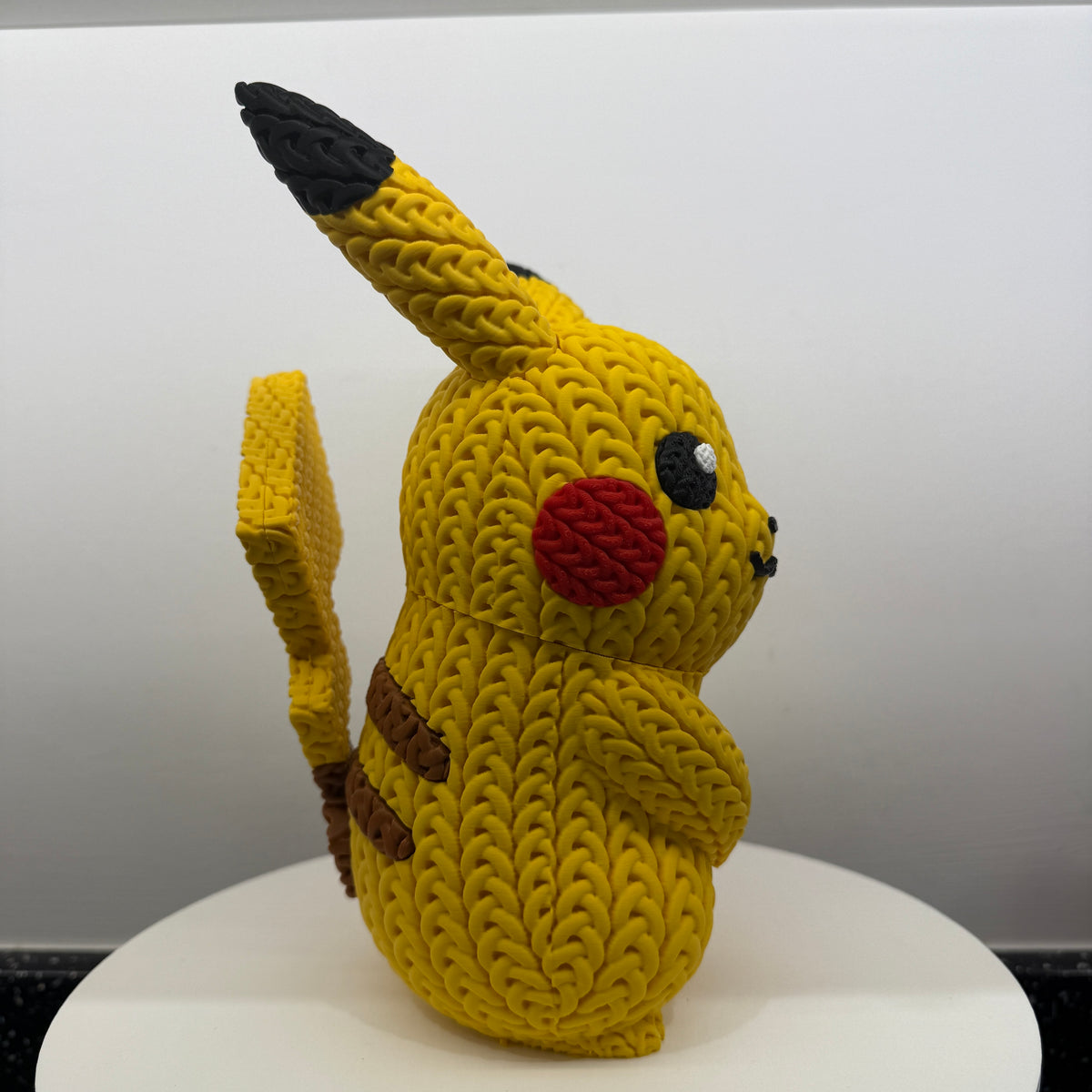 Pikachu Figurine, 23cm Tall, 3D Printed Ornament