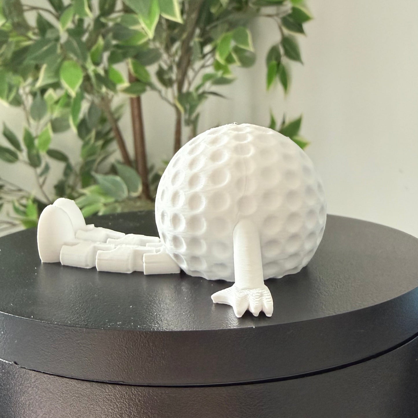 Golf Ball With Articulated Legs