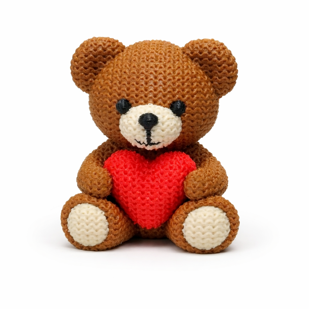 Teddy Bear with Love Heart