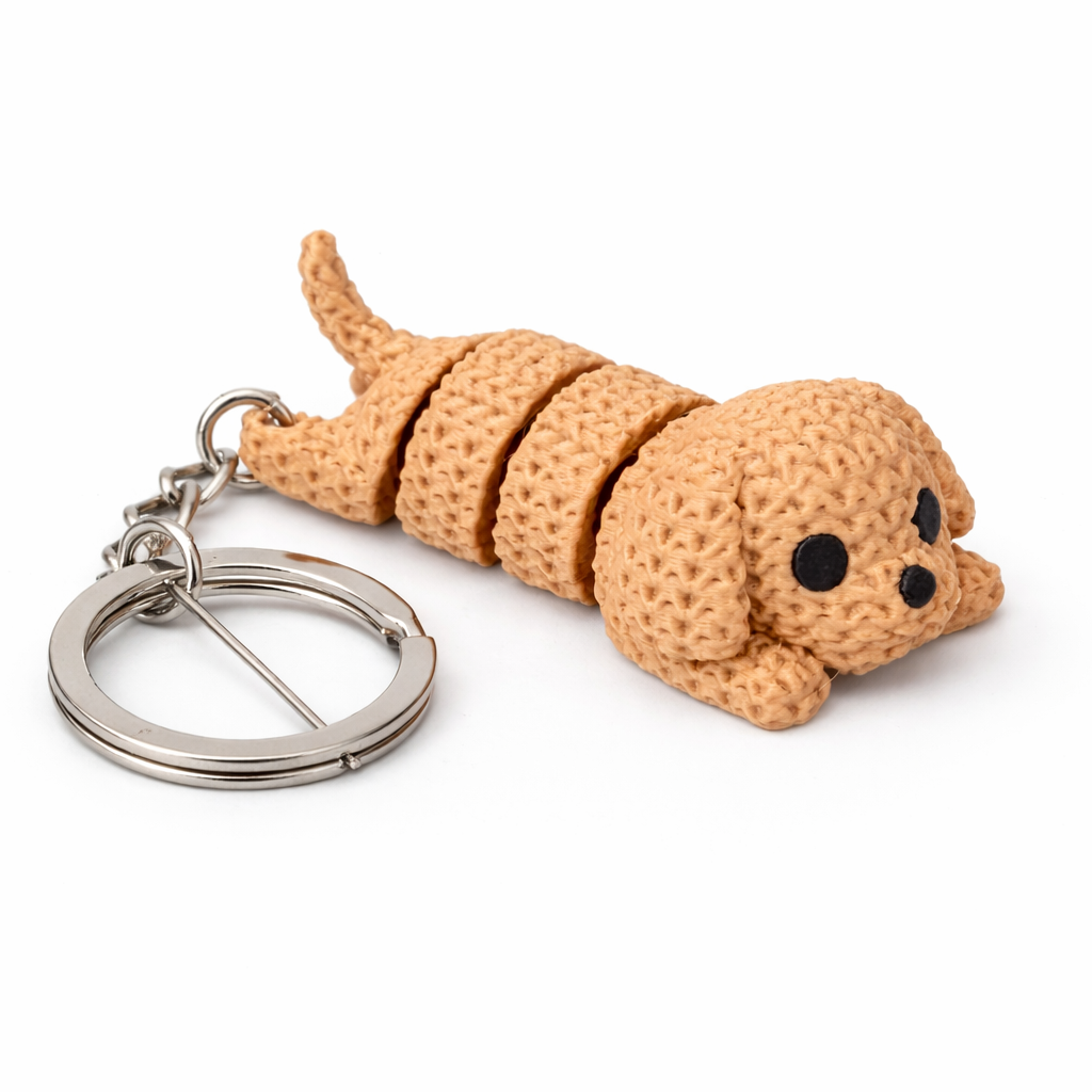 Dog Puppy Keyring / bag charm