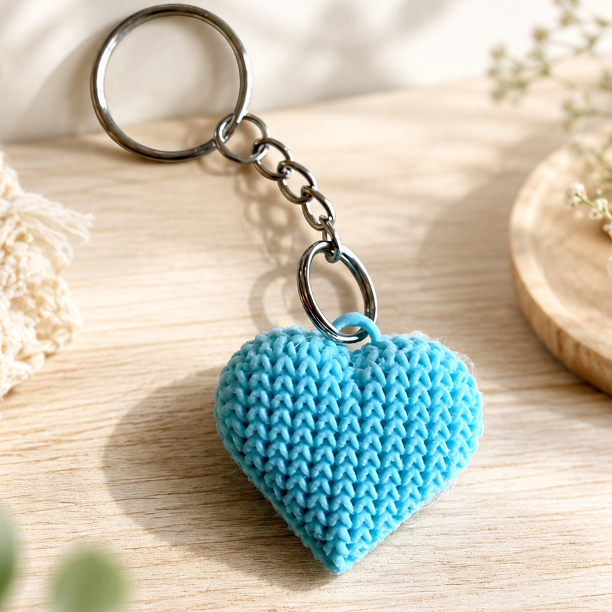 Heart Keyrings / Bag Charm