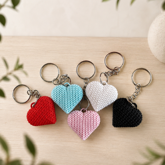 Heart Keyrings / Bag Charm