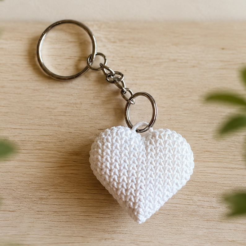 Heart Keyrings / Bag Charm