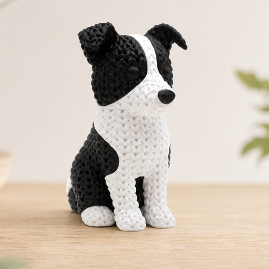Border Collie Dog Figurine