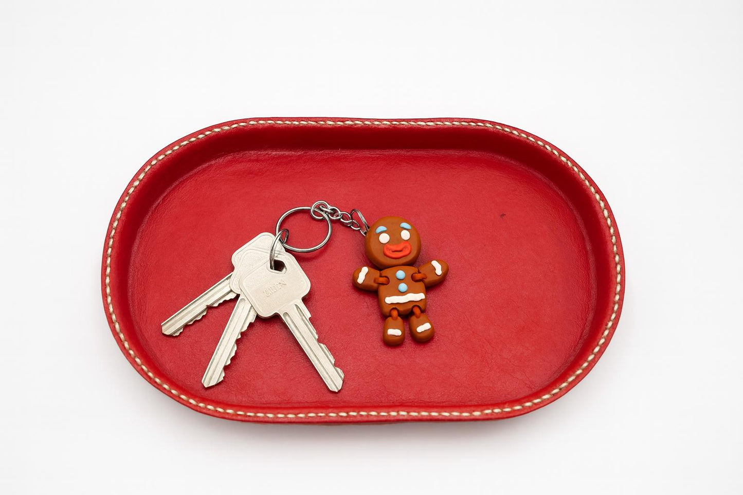 Gingerbread Man Keyring – Articulated Flexi Design