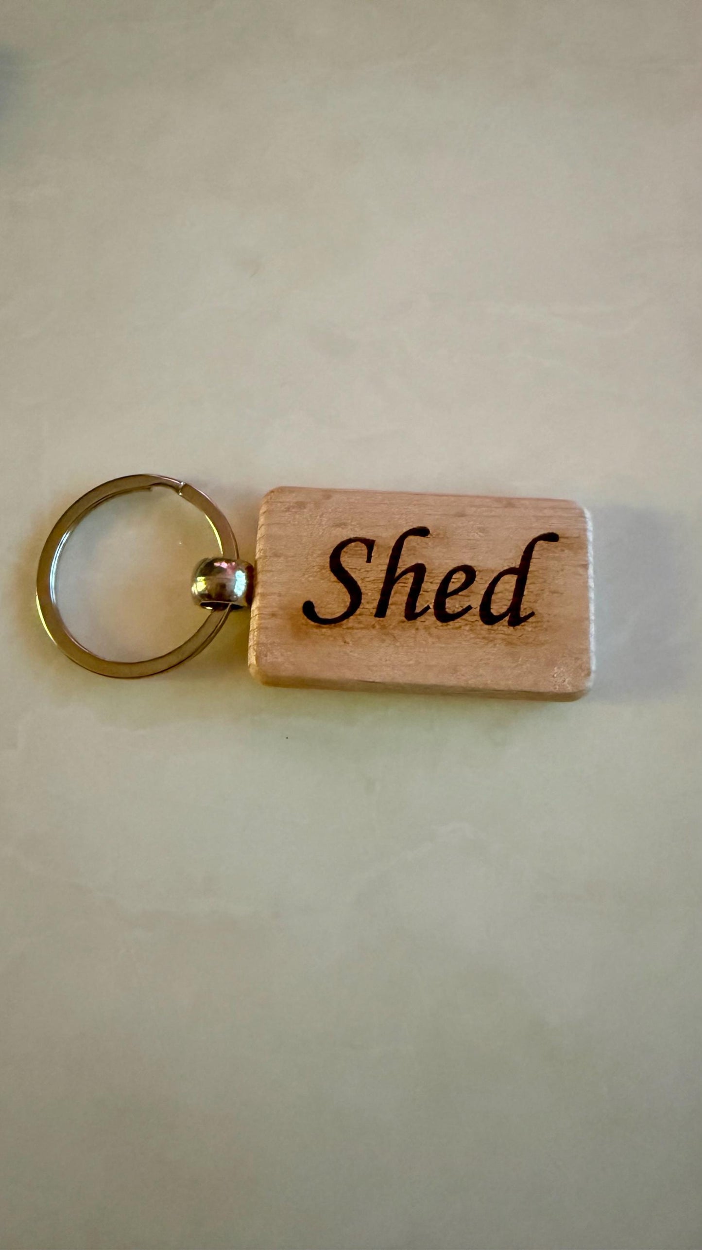 Keyrings Laser Engraved Gift