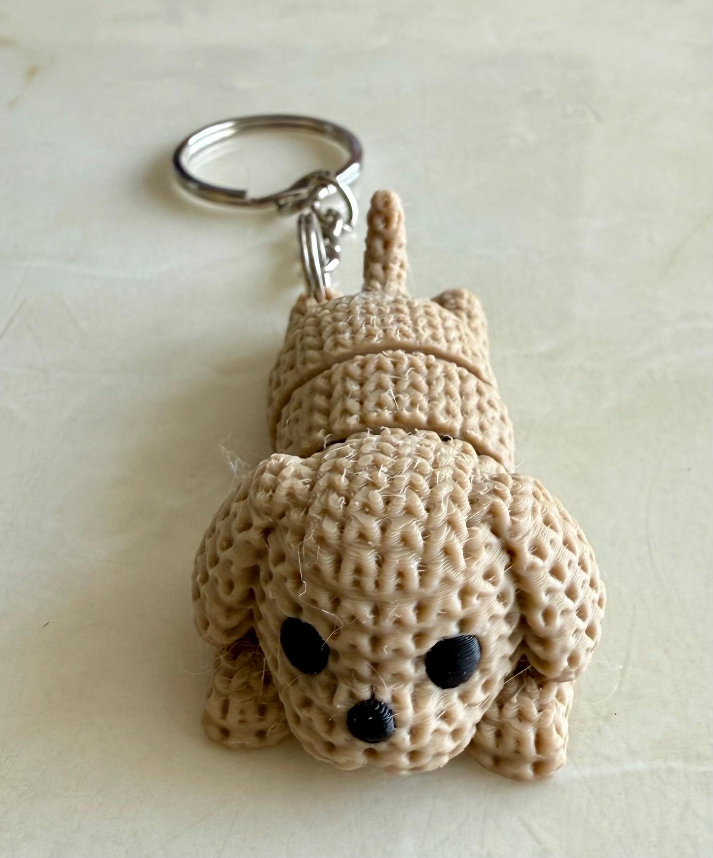 Dog Puppy Keyring / bag charm