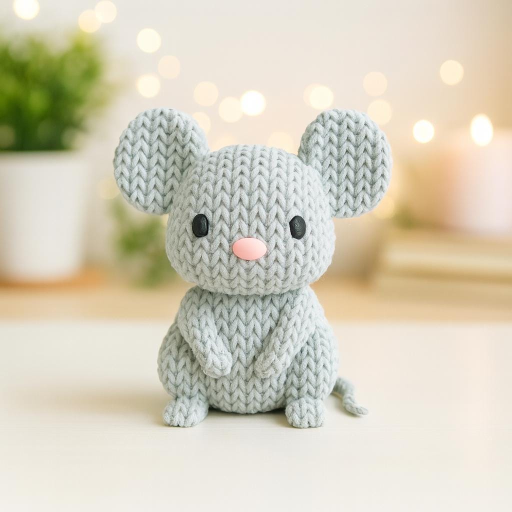 Mouse – Figurine – Mini Collectible Ornament Gift