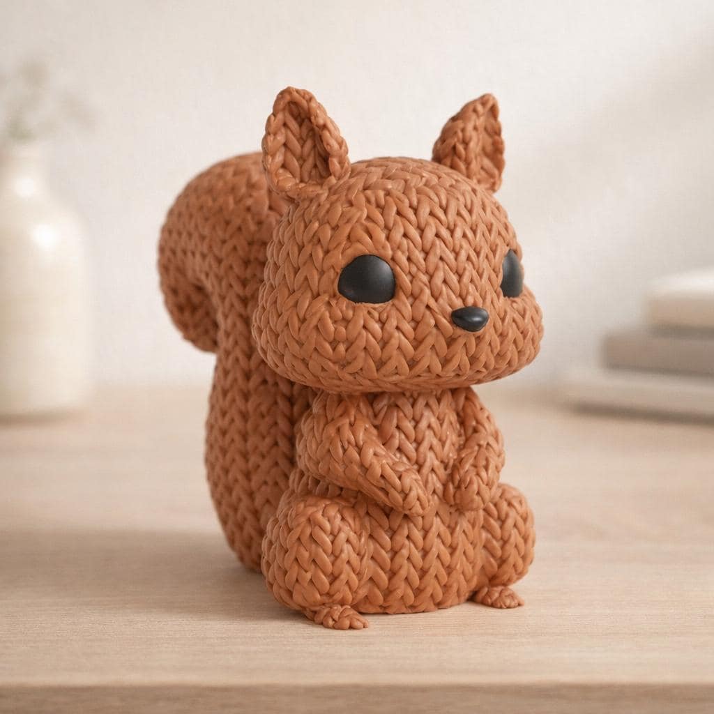 Squirrel Figurine: Collectible Ornament Gift