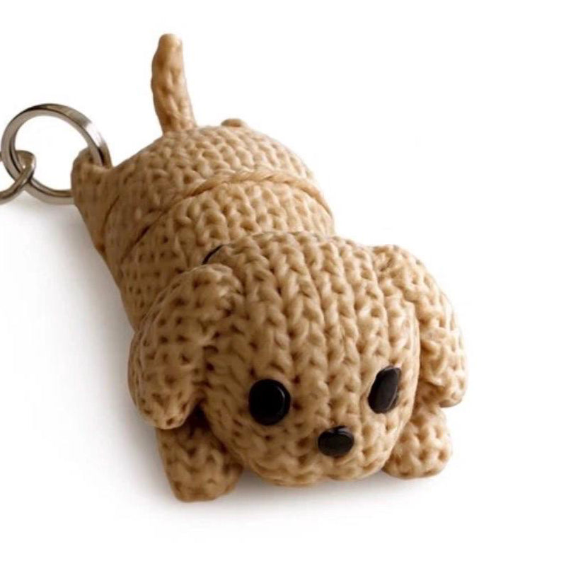 Dog Puppy Keyring / bag charm