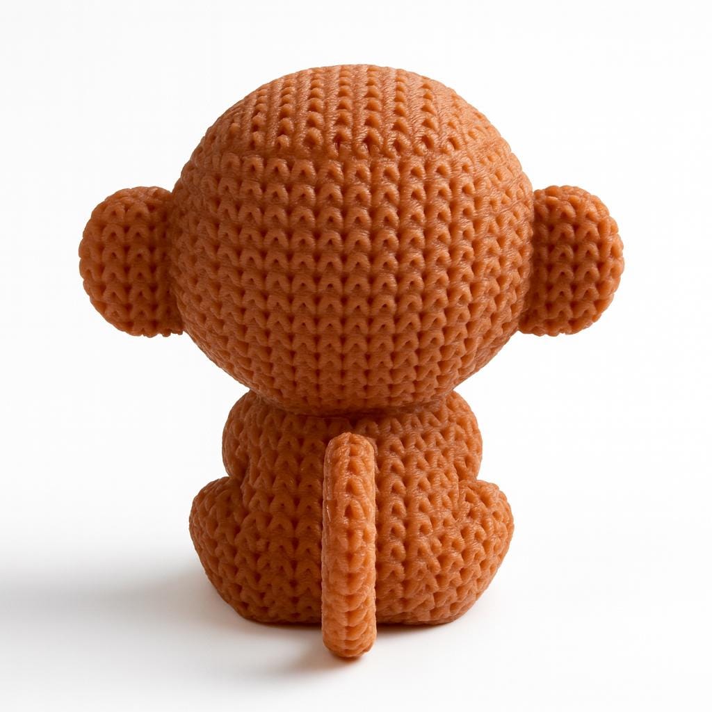 Monkey – Figurine – Mini Collectible Ornament Gift