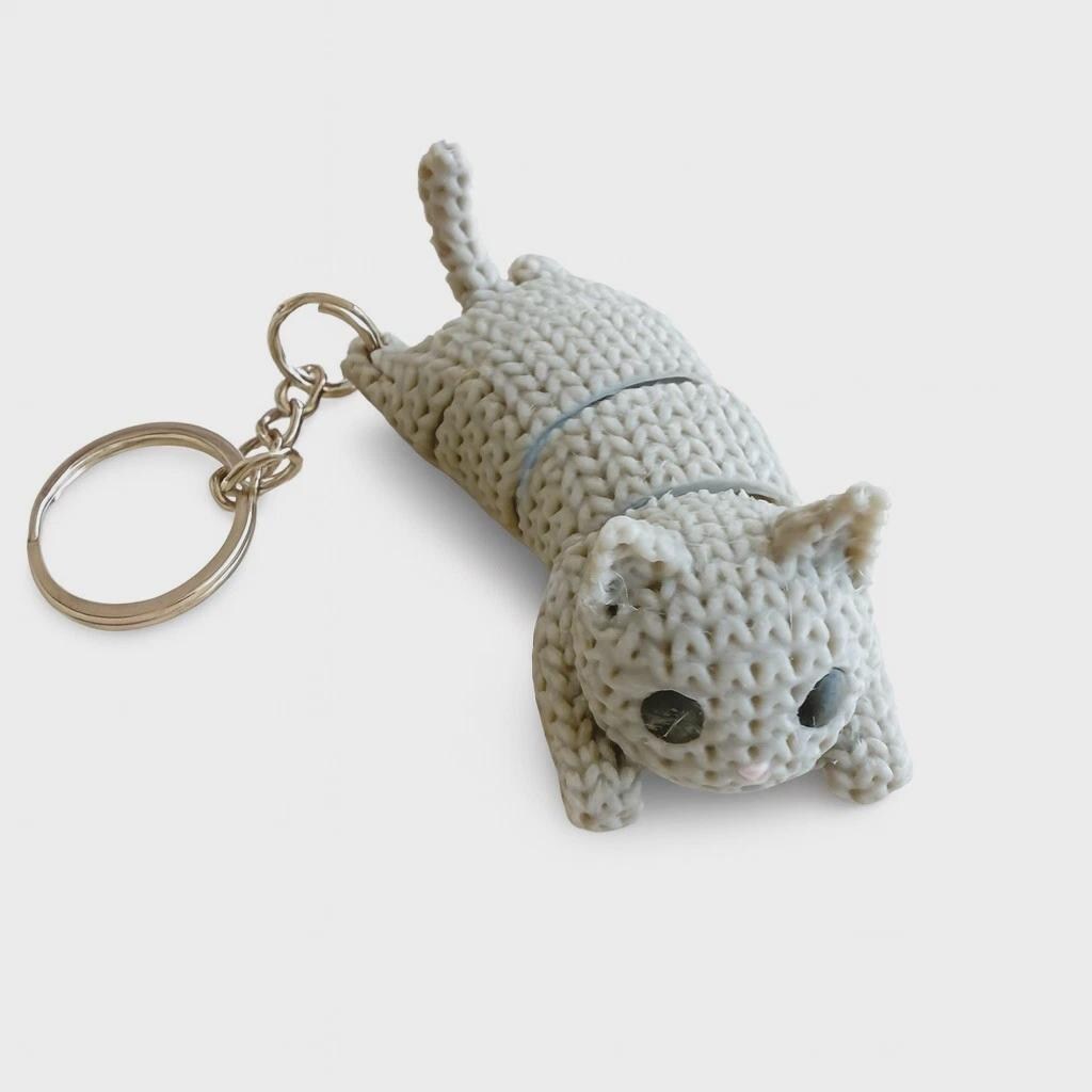 Cat Kitten Keyring / bag charm