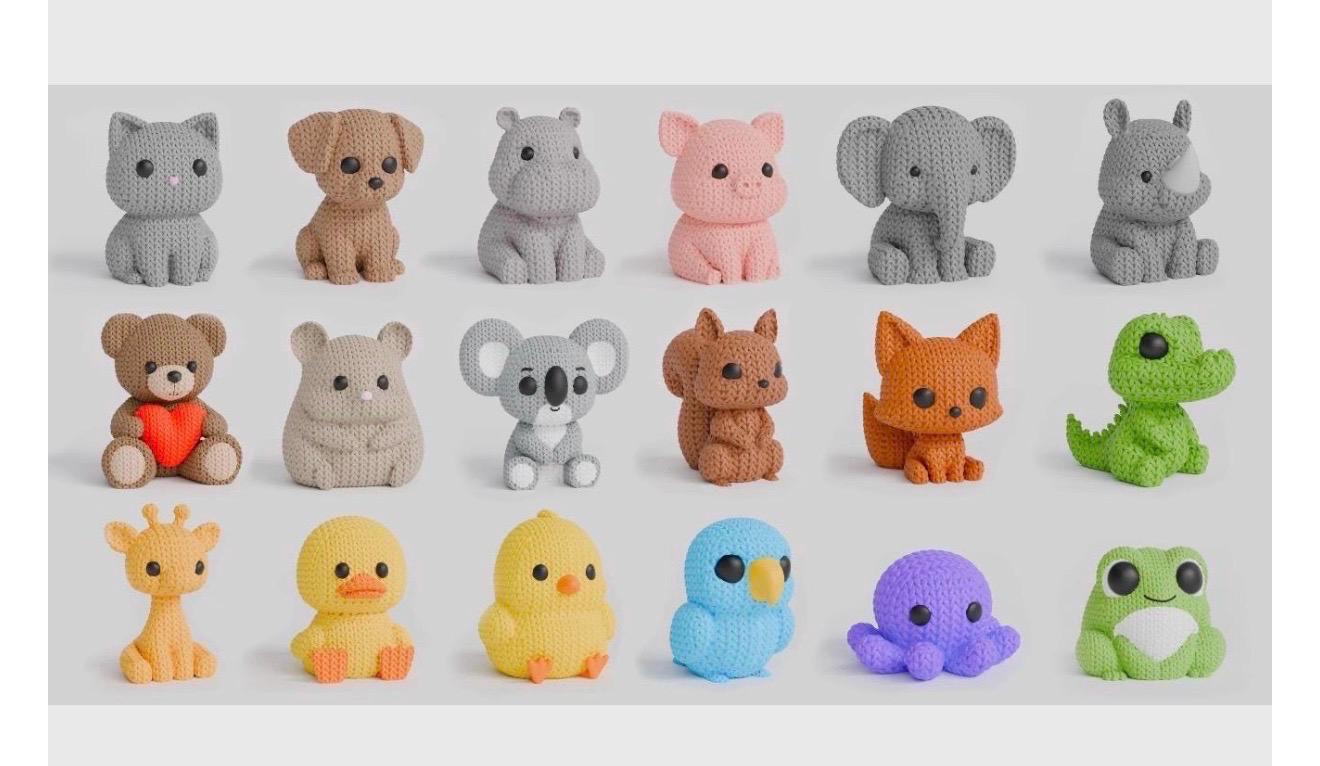 Horse – Figurine – Mini Collectible Ornament 3D Printed