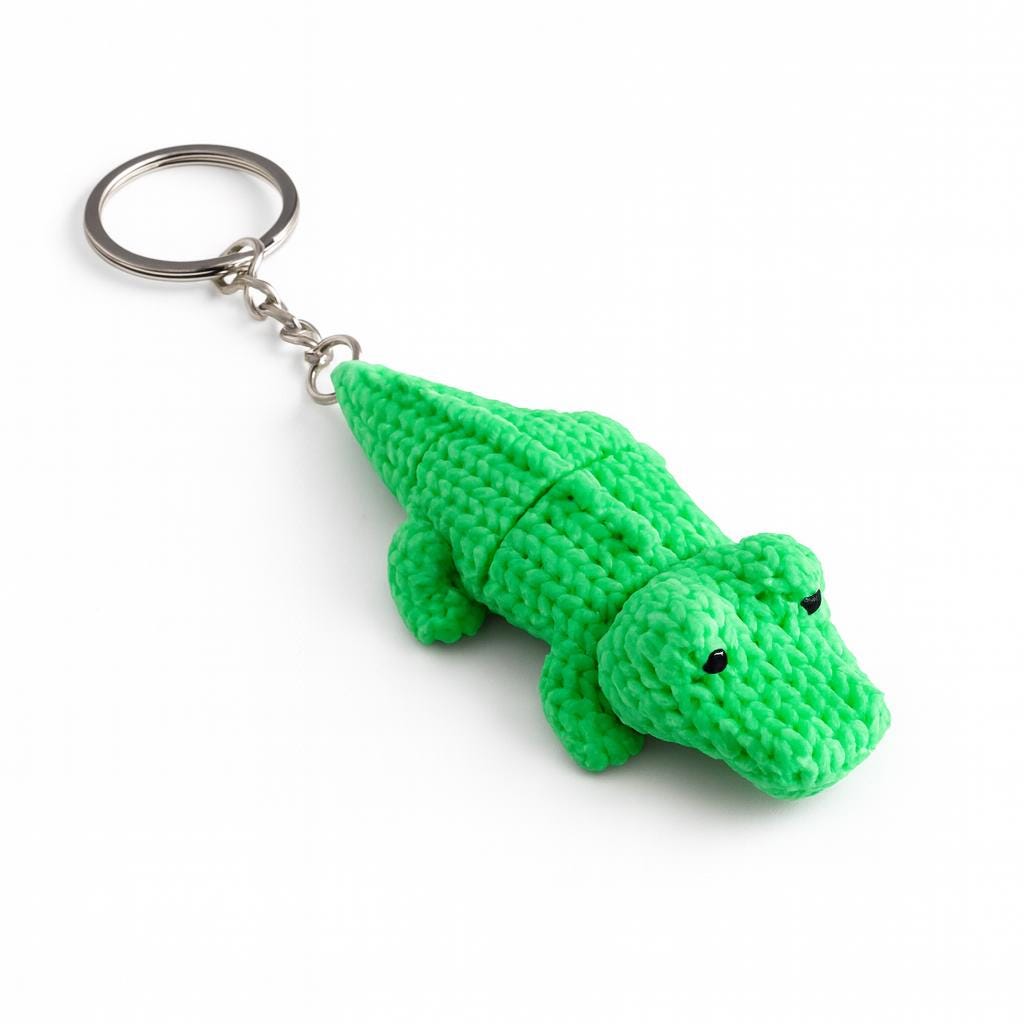 Crocodile Keyring / bag charm
